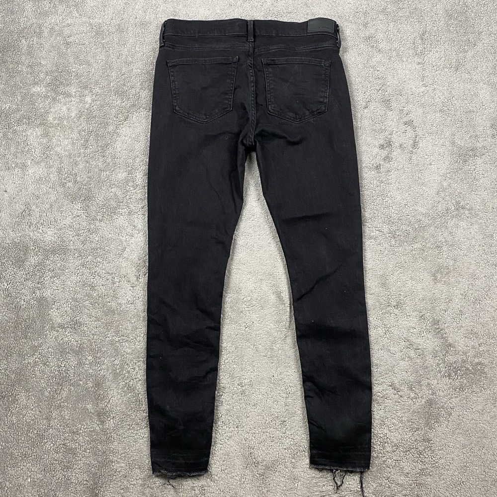 Express Skinny Jeans Men's‎ 31x30 Tag(32x30) Black Denim Stretch - Picture 8 of 12